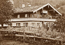 Historisches Bild Gstehaus zum Wurm